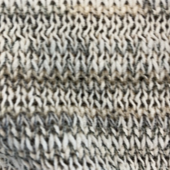 Old Navy neutral stripe high neck tank. Size L - Picture 3 of 4